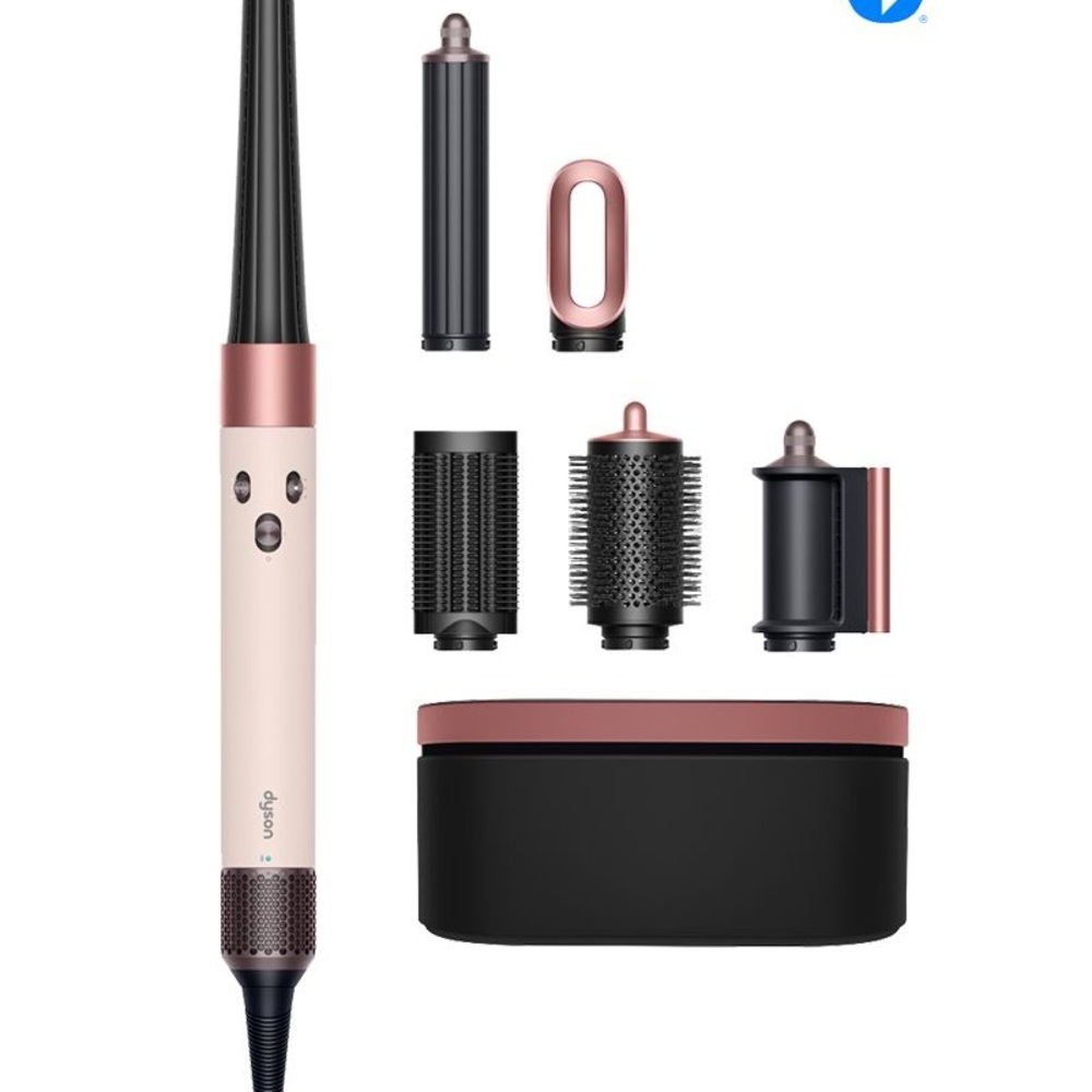 Dyson Hair Styling Set in Rose Gold and Black